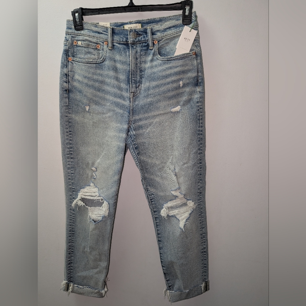 NWT SIZE 10 AE 77 AMERICAN EAGLE MOM JEAN